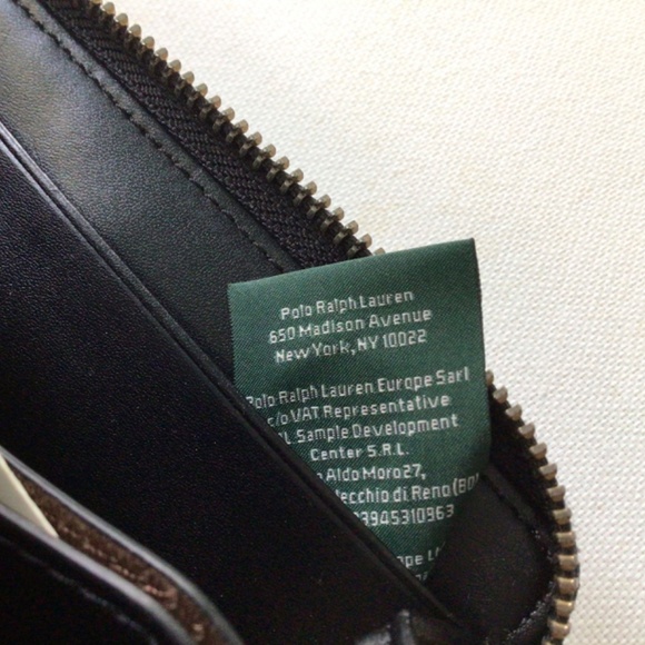 Ralph Lauren Zip Wristlet Black - Picture 5 of 15